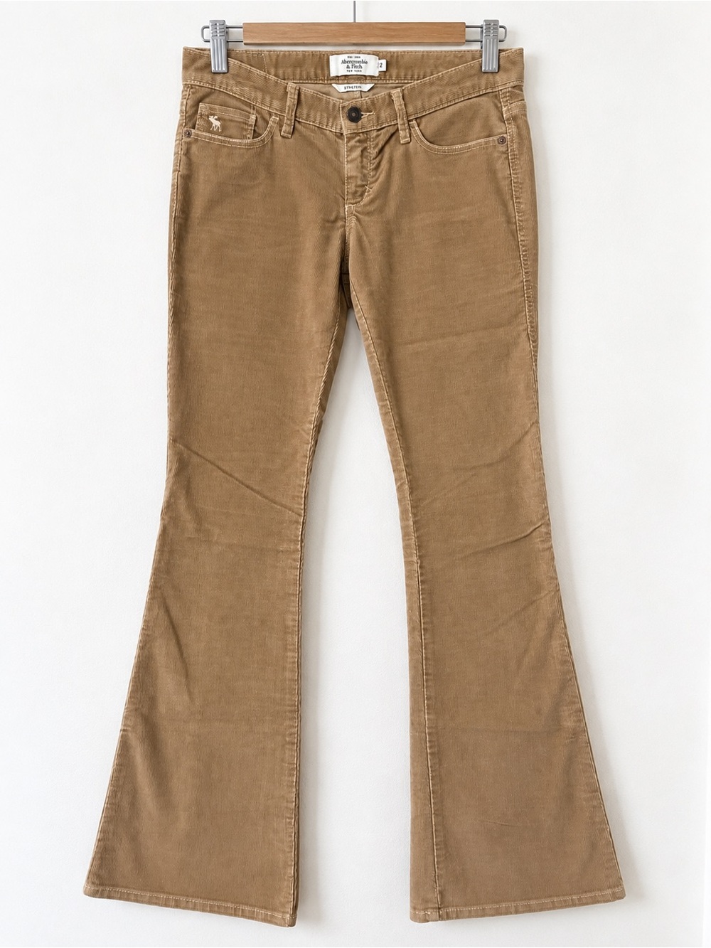 Vintage Y2K Abercrombie & Fitch Low Rise Flare Corduroy Pants